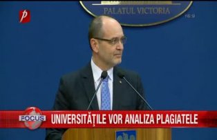 Universitatile vor analiza plagiatele