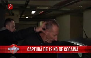 Captură de 12 kg de cocaină