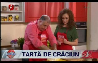 Tartă de Crăciun a la Andreea Fried, Diana Bart şi Horia Vîrlan