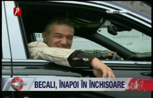 Becali inapoi in inchisoare