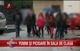 Pumni si picioare in sala de clasa