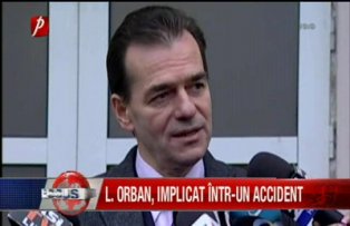 L, Orban implicat intr-un accident