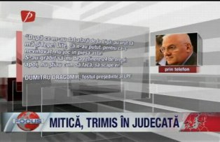 Mitica trimis in judecata