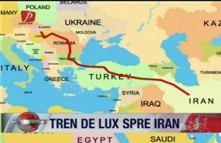 Tren de lux spre Iran