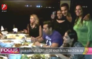 Iulia Vântur, alături de Khan în ultima zi din an!