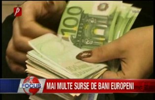 Mai multe surse de bani europeni