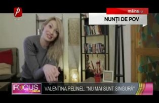 Valentina Pelinel: "Nu mai sunt singură"