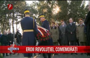 Eroii revolutiei comemorati