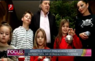 Brigitte a trecut prin momente grele! Şi-a pierdut tatăl, dar cei dragi au scos-o din depresie