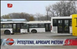 Pitestenii aproape pietoni