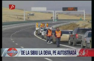 De la Sibiu la Deva pe autostrada