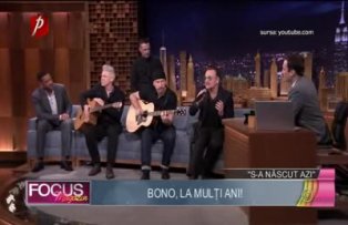 S-a născut azi: Bono, la mulţi ani!