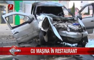 Cu maşina în restaurant