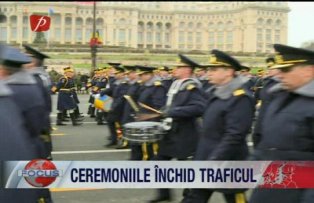 Ceremoniile inchid traficul