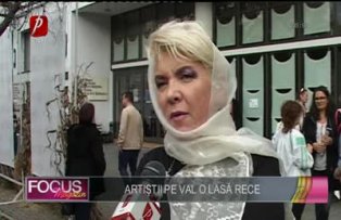 Artiştii pe val o lasă rece pe Silvia Dumitrescu!