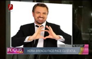 Horia Brenciu face pace cu statul