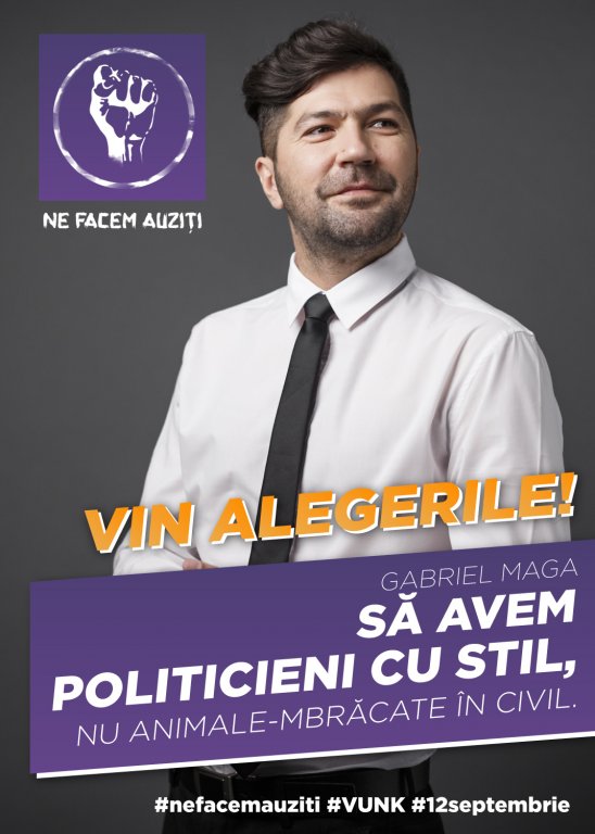 Cornel Ilie (VUNK) in campanie electorala!