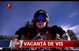 Ioana Petric, vacanţă în Auskia