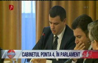 Cabinetul Ponta 4, în Parlament