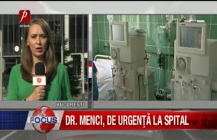 Dr Menci, de urgenta la spital