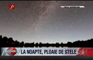 La noapte, ploaie de stele