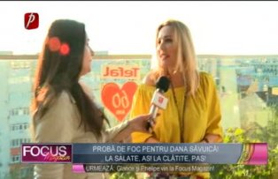 Probă de foc pentru Dana Săvuică! La salate, as, la clătite, pas!