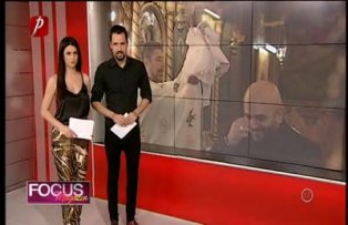 Ceremonie în mare secret! Alin Gălăţescu şi-a botezat fiica!