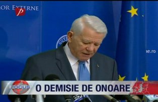 O demisie de onoare