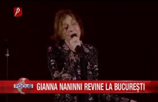 Gianna Naninni revine la Bucuresti