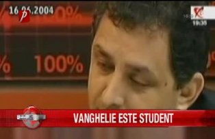 Vanghelie este student