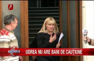 Udrea nu are bani de cautiune