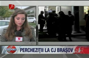 Perchezitii la CJ Brasov