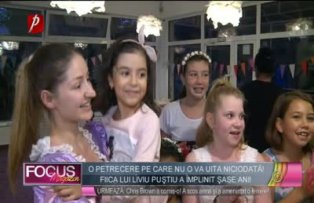 Fiica lui Liviu Pustiu a implinit 6 ani!