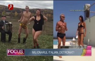 Clipul zilei: milionarul italian, detronat