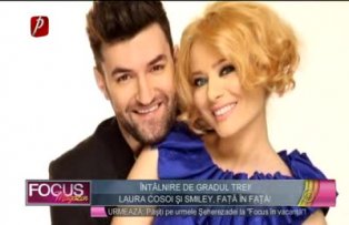 Întâlnire de gradul trei! Laura Cosoi şi Smiley, faţă în faţă!