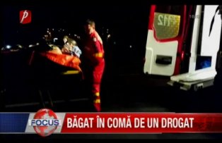 Bagat in coma de un drogat