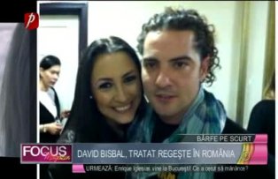 David Bisbal, tratat regeşte în România