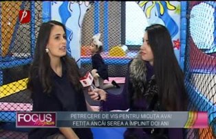 Petrecere de vis pentru micuţa Ava! Fetiţa Ancăi Serea a împlinit doi ani