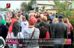 Pomană şi circ la vila Zăvorancei