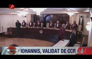 Iohannis validat de CCR