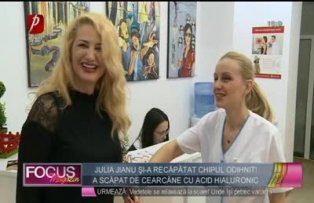 Julia Jianu şi-a recăpătat chipul odihnit! A scăpat de cearcăne cu acid hialuronic