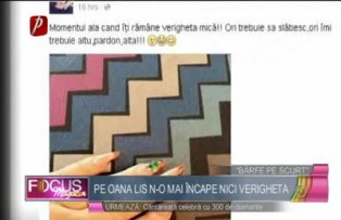 Pe Oana Lis n-o mai încape nici verigheta