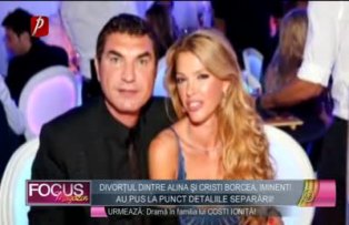 Divorţul dintre Alina şi Cristi Borcea, iminent! Au pus la punct detaliile separării!