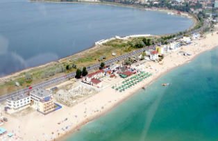 S-a prabusit faleza de la Eforie Nord