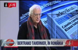 Bertrand Tavernier, in Romania