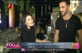 Rasfat culinar pentru Crina Matei. Iubitul i-a gatit scoici in vin rosu!