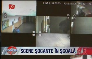 Scene socante in scoala .
