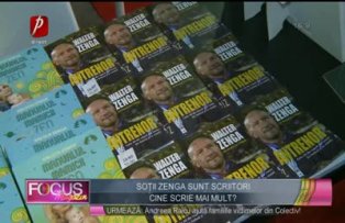 Soţii Zenga sunt scriitori! Cine scrie mai mult?