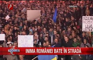 Inima Romaniei bate in strada