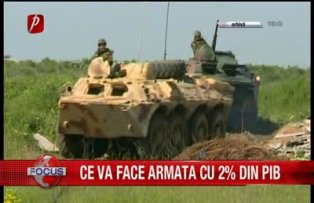 Ce va face armata cu 2% din PIB